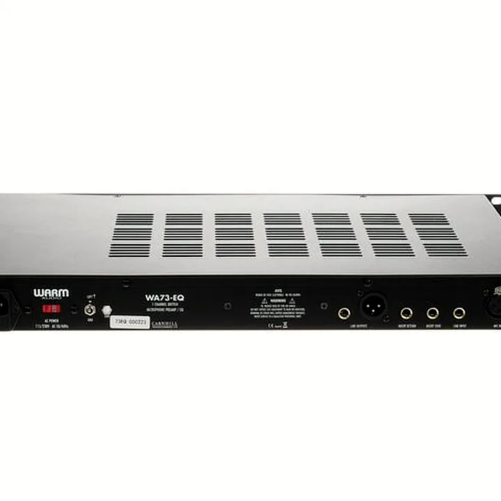 Test, Avis préamplificateur Warm Audio WA73-EQ