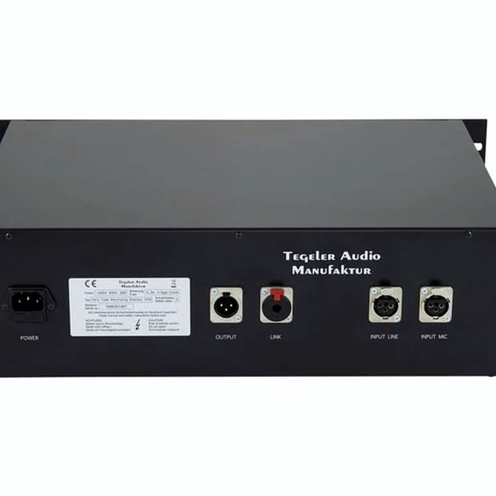 Test, Avis : Tegeler VTRC Recording Channel