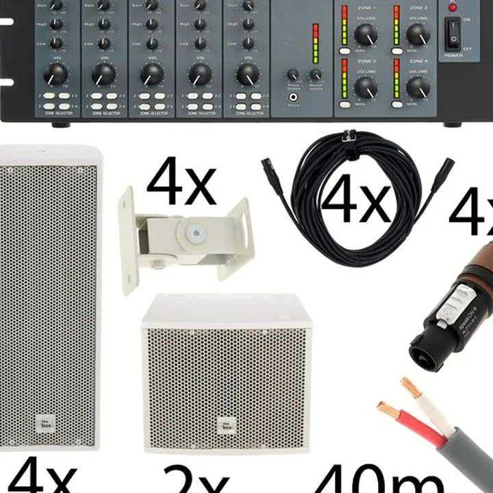 Test & Avis : the box pro 2room Lounge Bundle M white