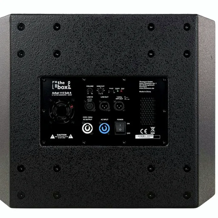 Test, Avis : the box pro Achat 115 Sub A