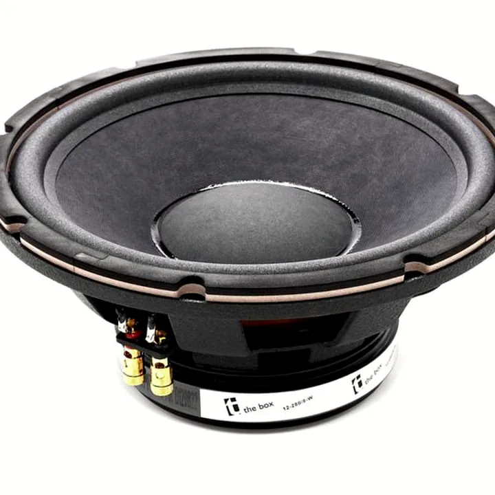 Test & Avis : the box Speaker 12-280/8-W