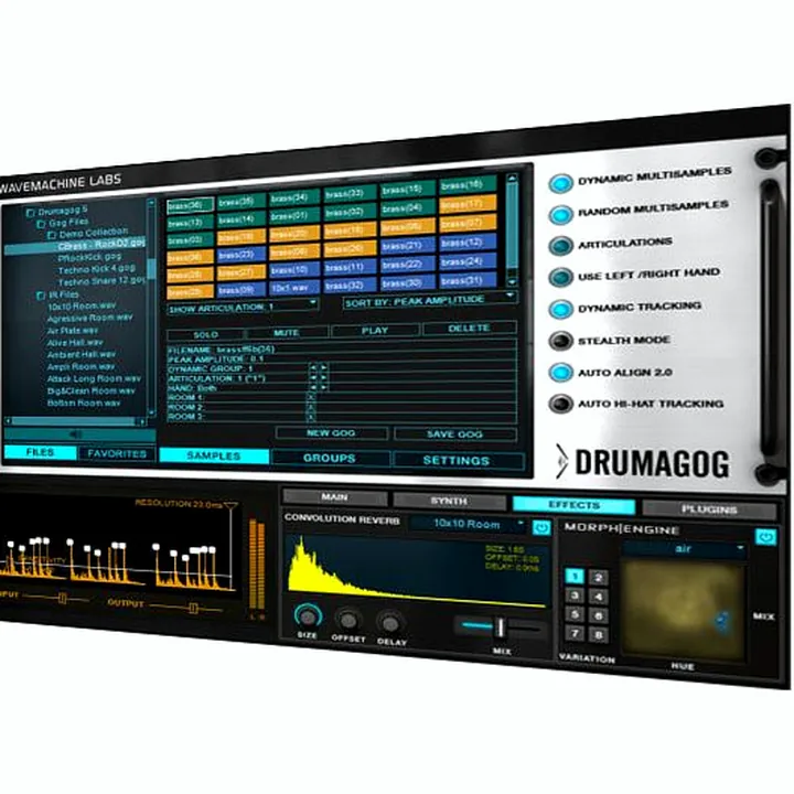 Test, Avis : WaveMachine Labs Drumagog 5 Platinum