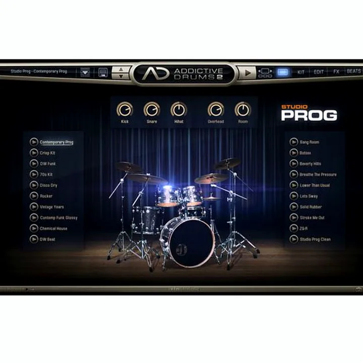 Test & Avis : XLN Audio AD 2 Studio Prog