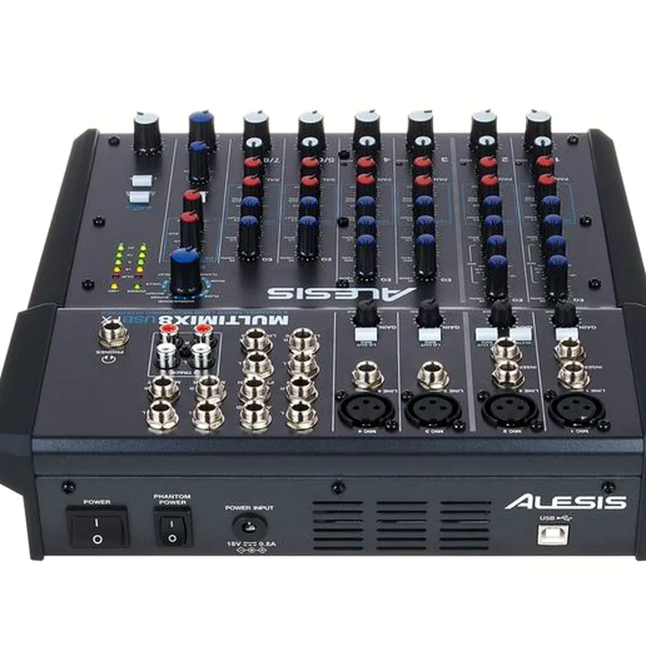 Test et Avis : Alesis MultiMix 8 USB FX