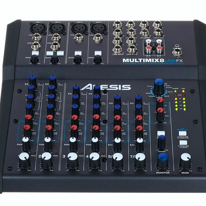 Test et Avis : Alesis MultiMix 8 USB FX