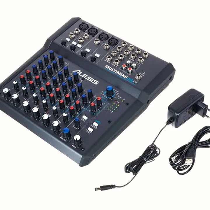 Test et Avis : Alesis MultiMix 8 USB FX