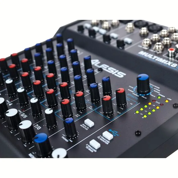 Test et Avis : Alesis MultiMix 8 USB FX