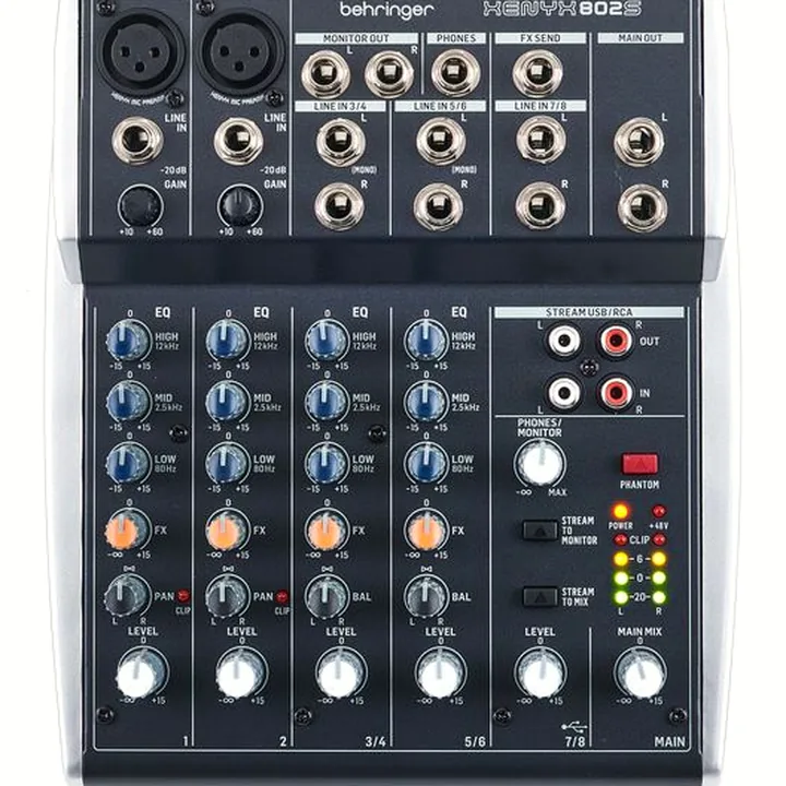 Test et Avis : Behringer Xenyx 802S
