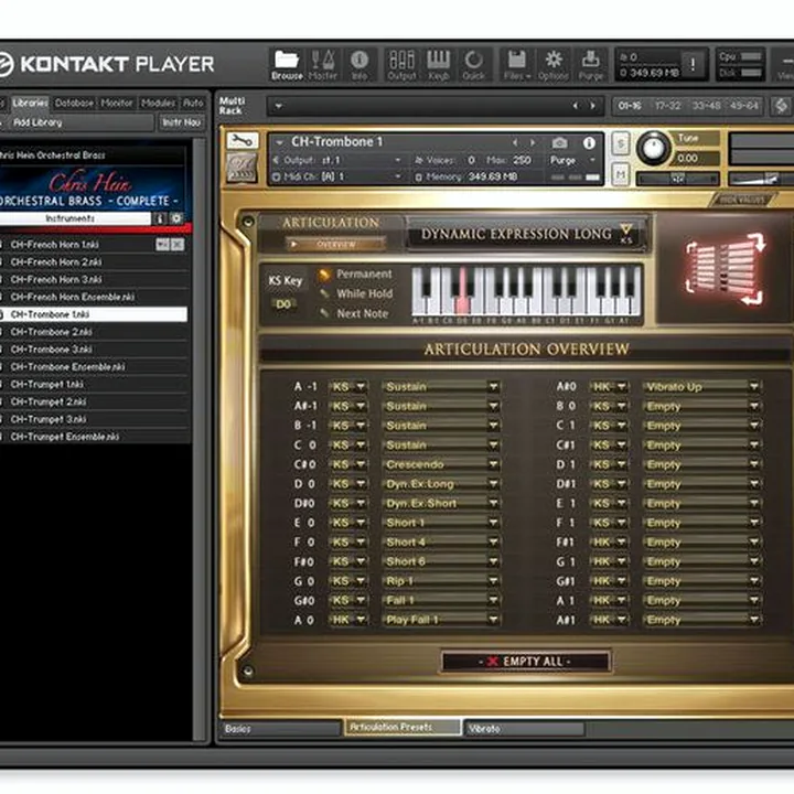 Test et Avis : Best Service Chris Hein Orch Brass Complete