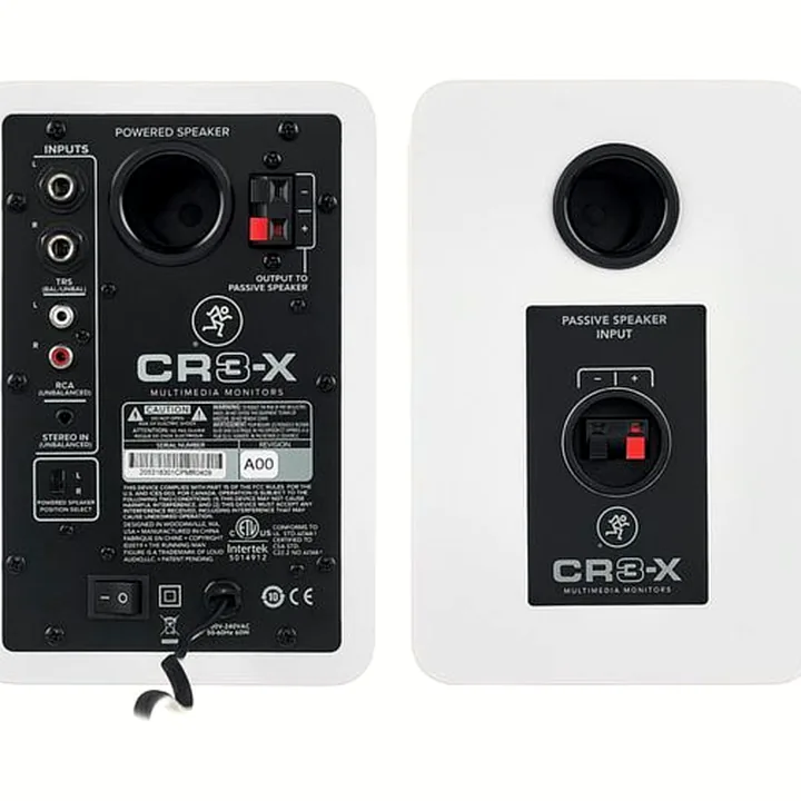 Test et Avis de l’enceinte de monitoring Mackie CR3-X White