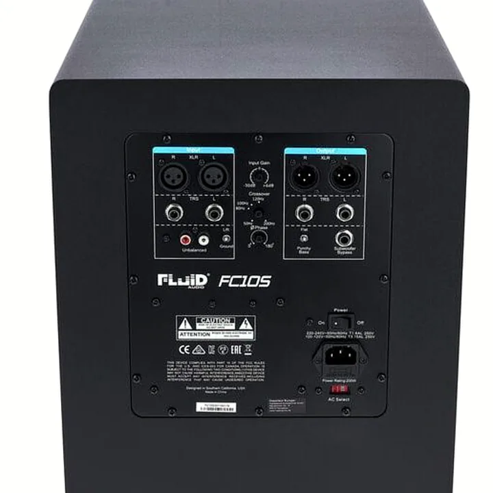 Test et Avis de l’enceinte Fluid Audio FC10S