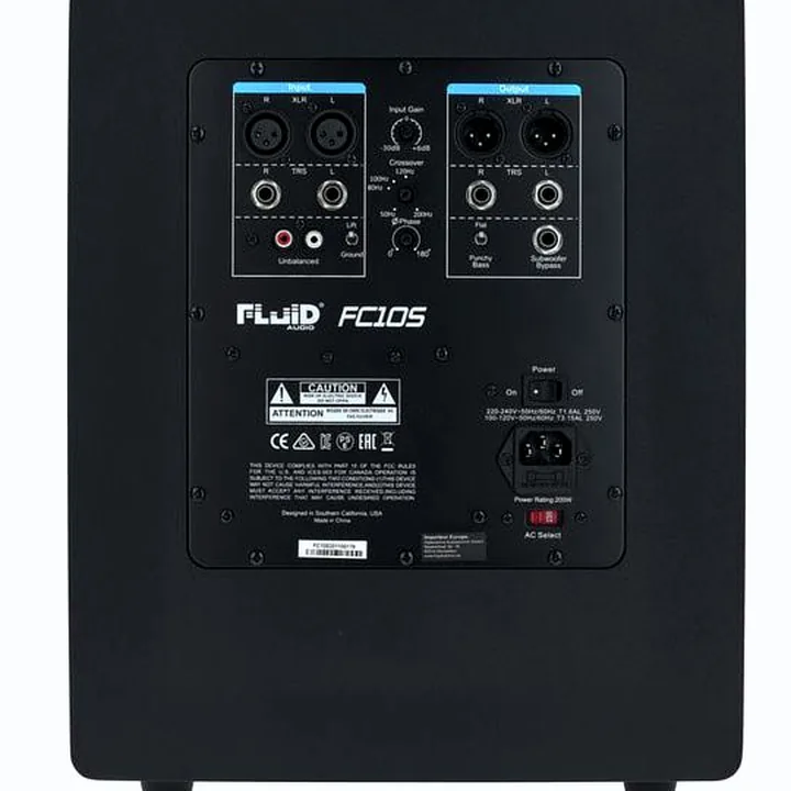 Test et Avis de l’enceinte Fluid Audio FC10S