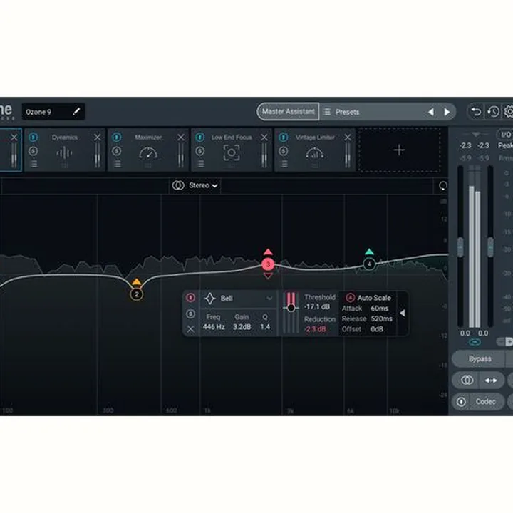 Test et Avis : iZotope Music Prod Suite 5 UG OZ 10 Ad