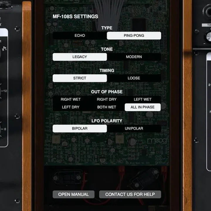 Test et Avis : Moog MF-108S Cluster Flux Plugin