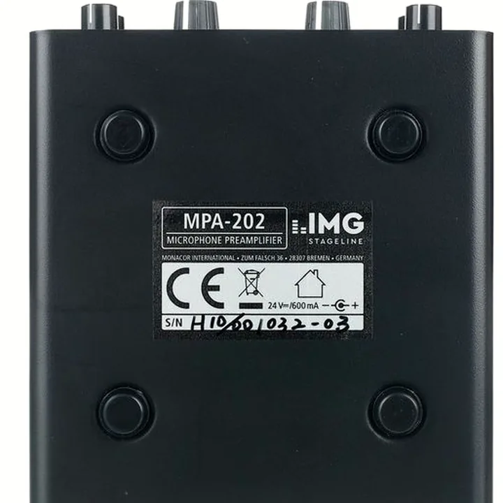 Test et Avis préamp IMG Stageline MPA-202