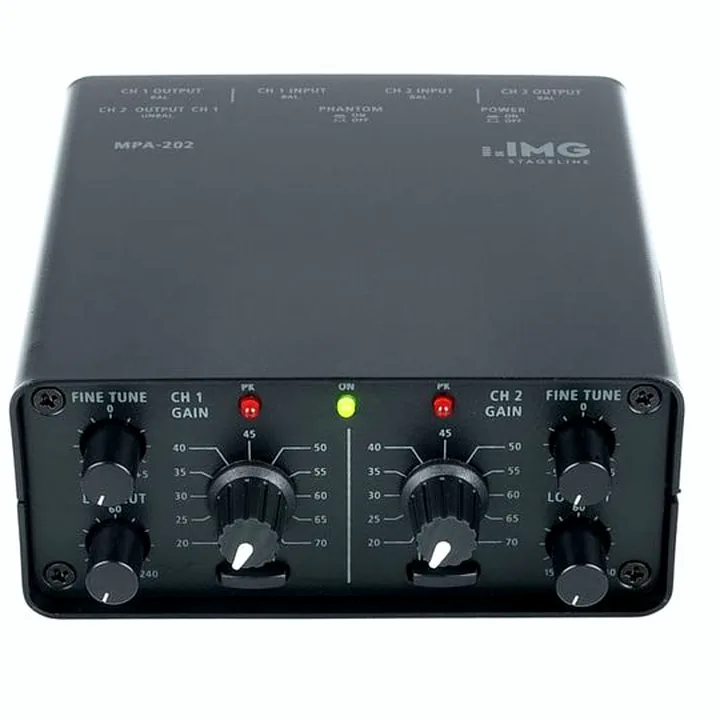 Test et Avis préamp IMG Stageline MPA-202