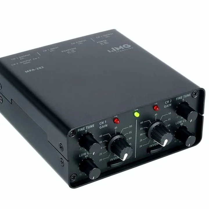 Test et Avis préamp IMG Stageline MPA-202
