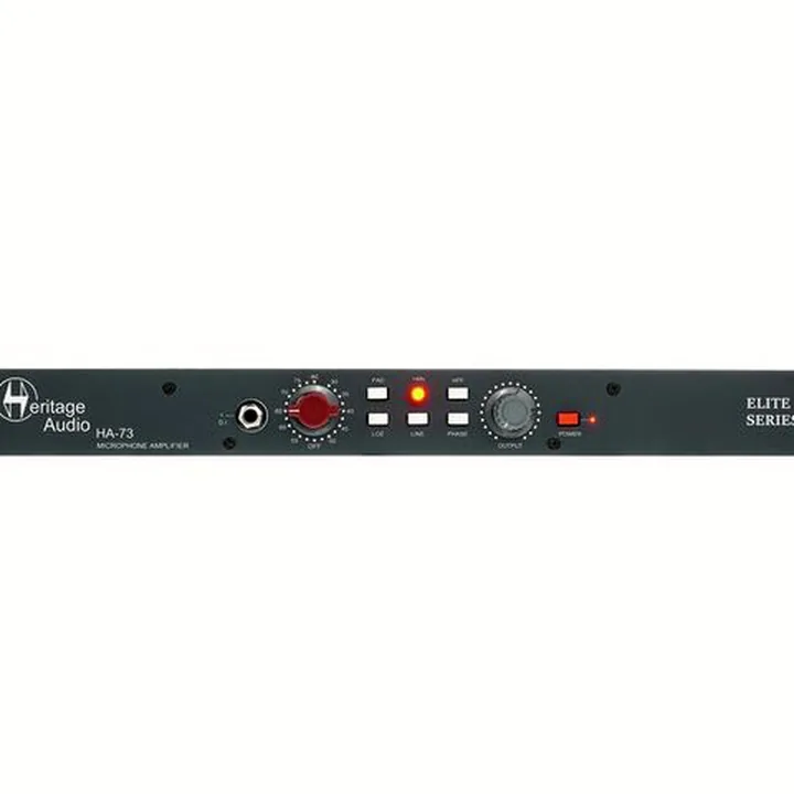 Test et Avis préampli Heritage Audio HA-73 Elite