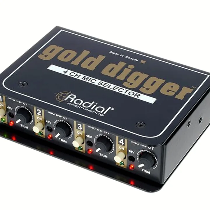 Test et Avis : Radial Engineering Gold Digger