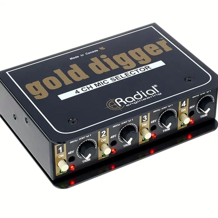 Test et Avis : Radial Engineering Gold Digger