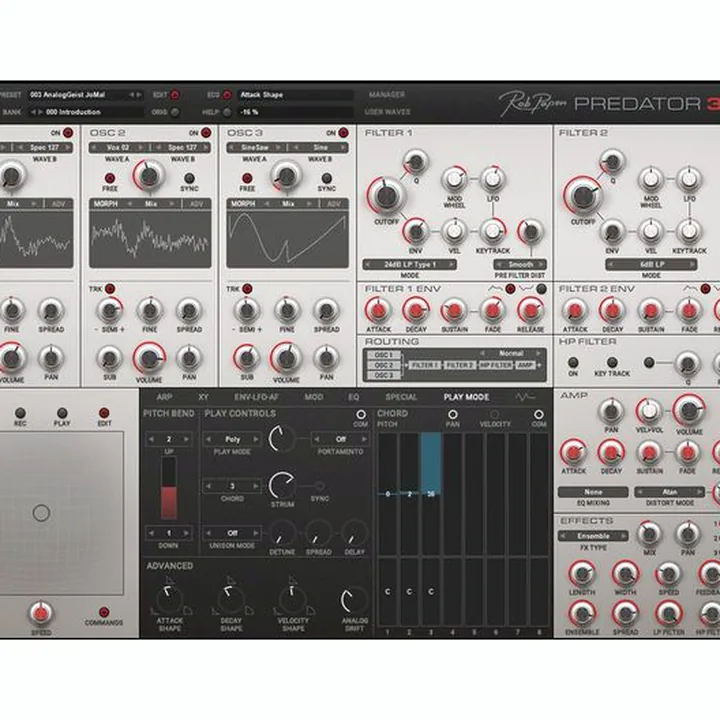 Test et Avis : Rob Papen Predator-3 UG Predator-3 PL