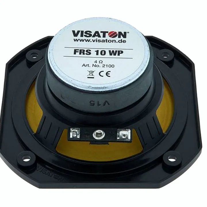 Test et Avis : Visaton FRS 10 WP 4 Ohms Black