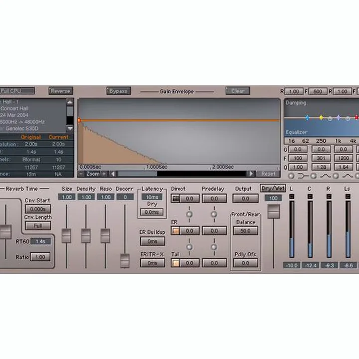 Test et Avis : Waves IR-L Convolution Reverb