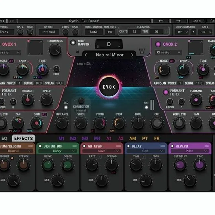 Test et Avis : Waves OVox Vocal ReSynthesis