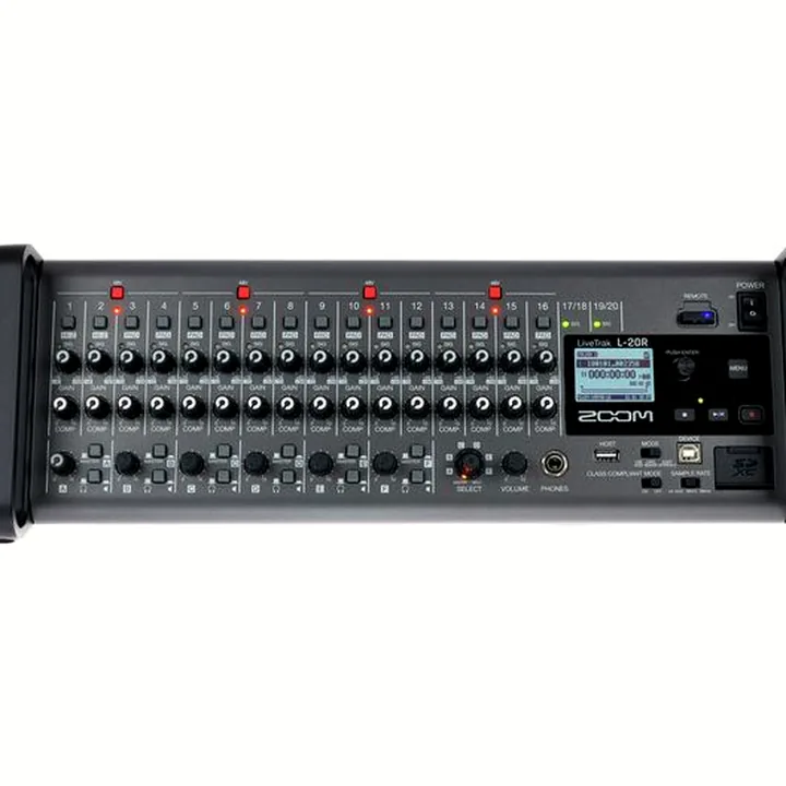 Test et Avis : Zoom LiveTrak L-20R