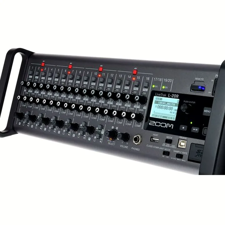 Test et Avis : Zoom LiveTrak L-20R