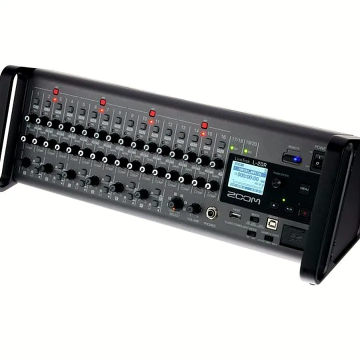 Test et Avis : Zoom LiveTrak L-20R