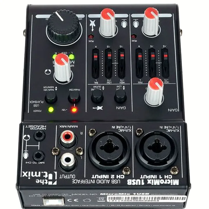the t.mix MicroMix 1 USB Test et Avis