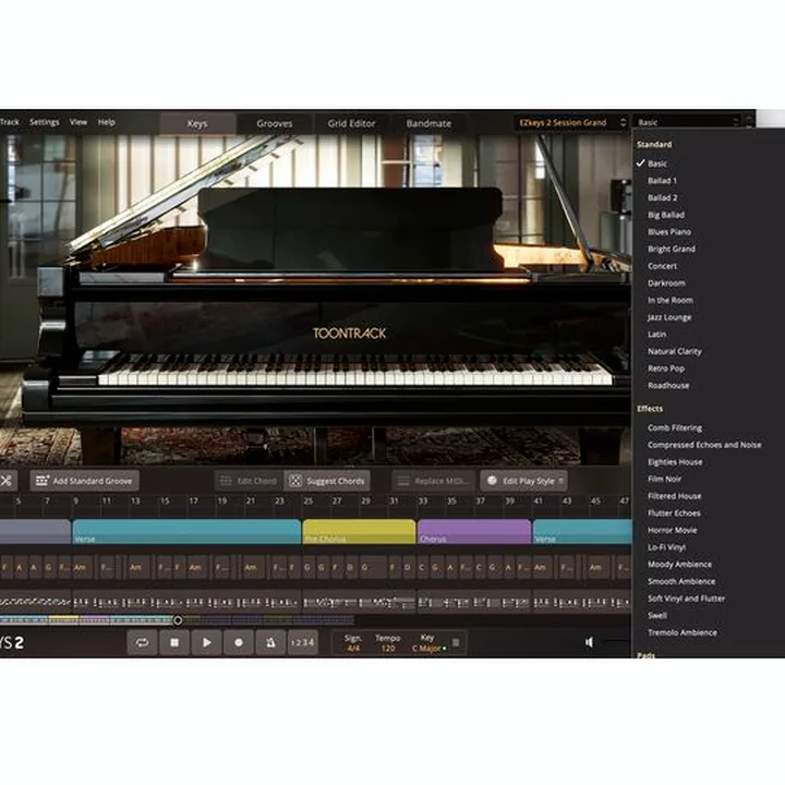 Toontrack EZKeys 2 MIDI Edition , Avis, Test et Comparatif