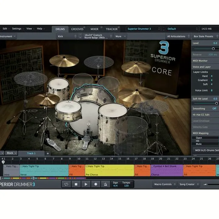 Toontrack Superior Drummer 3 EDU : Comparatif, Test, Avis