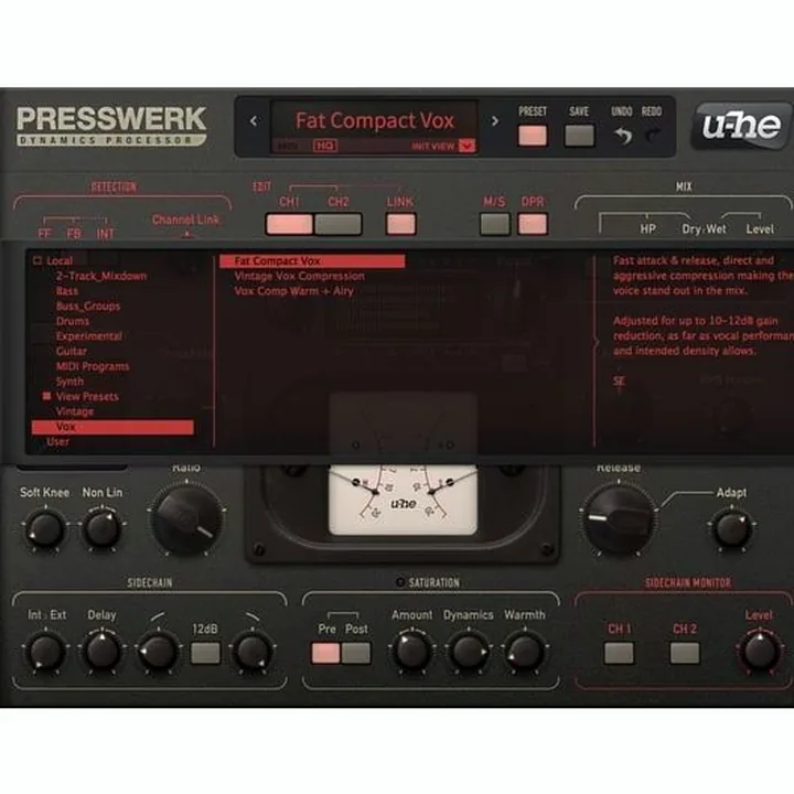 u-he Presswerk Test, Avis et Comparatif