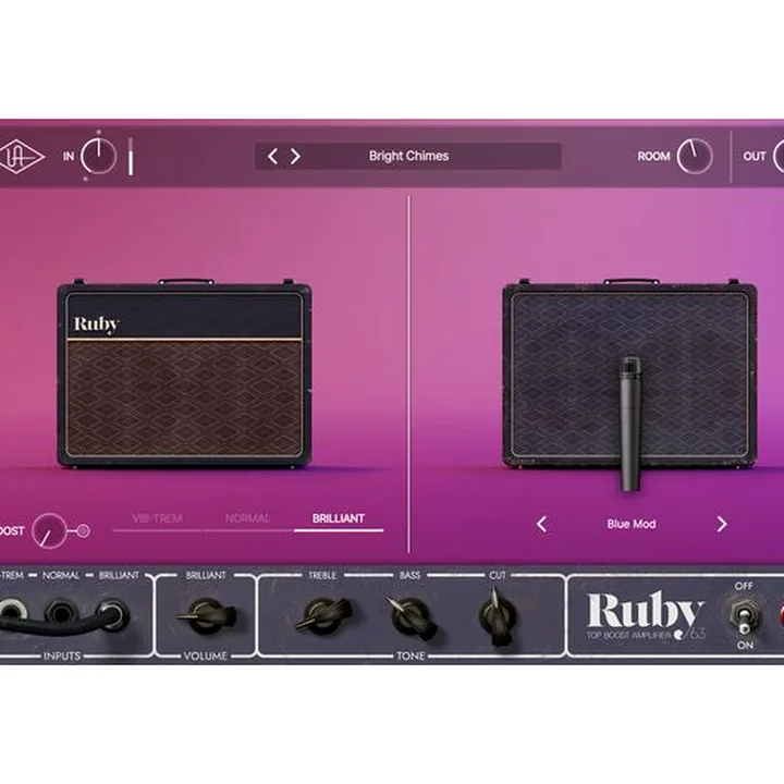 Universal Audio Ruby ’63 Top Boost Amp – Test et Avis