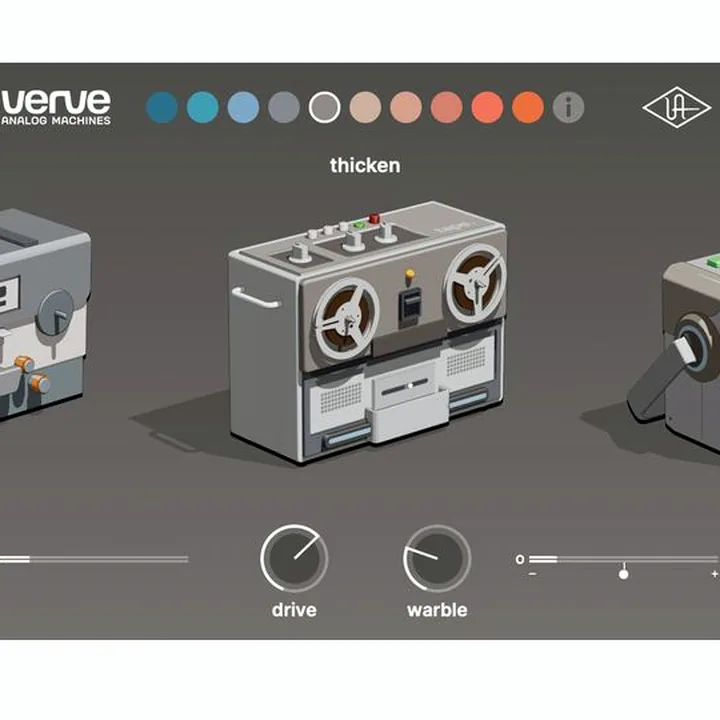 Universal Audio Verve Analog Maschines / Test, Avis, Comparatif