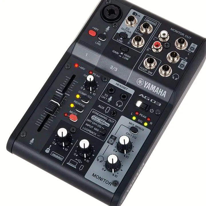 Yamaha AG03 MK2 BK , Comparatif, Test & Avis