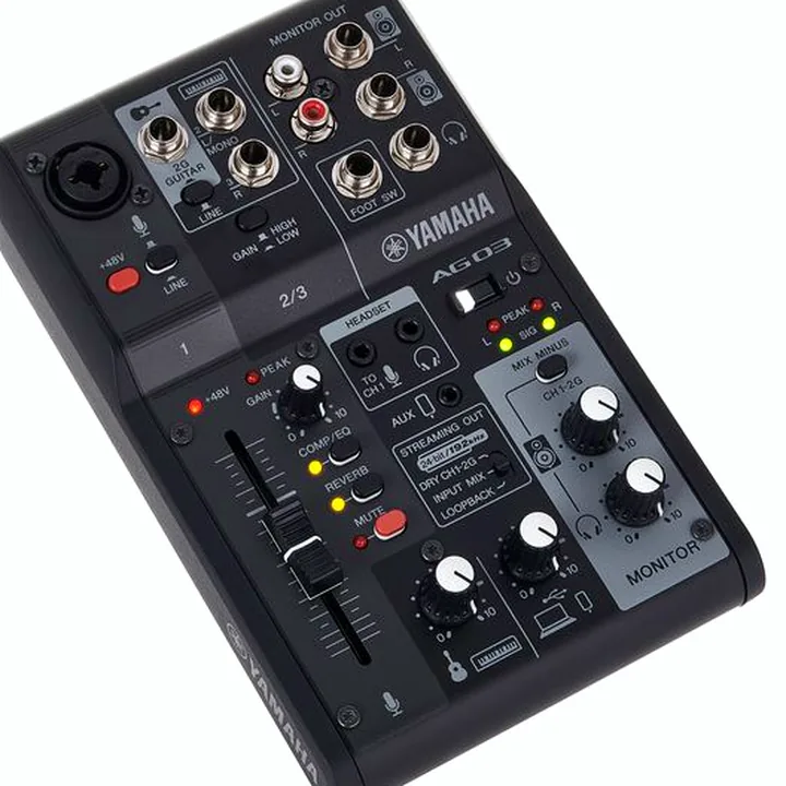 Yamaha AG03 MK2 BK , Comparatif, Test & Avis
