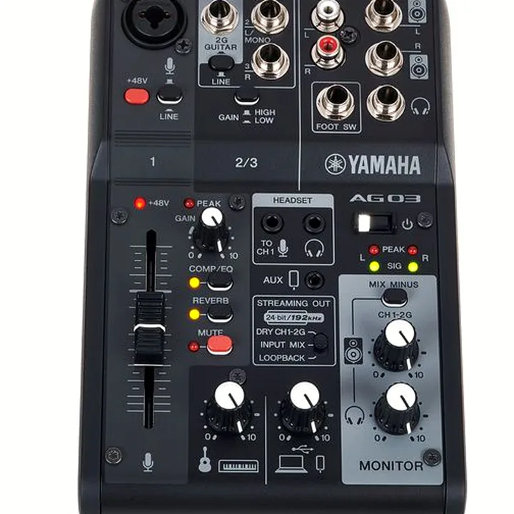 Yamaha AG03 MK2 BK , Comparatif, Test & Avis